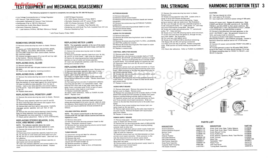 Fisher-701-rec-sm维修电路图 手册.pdf_第3页