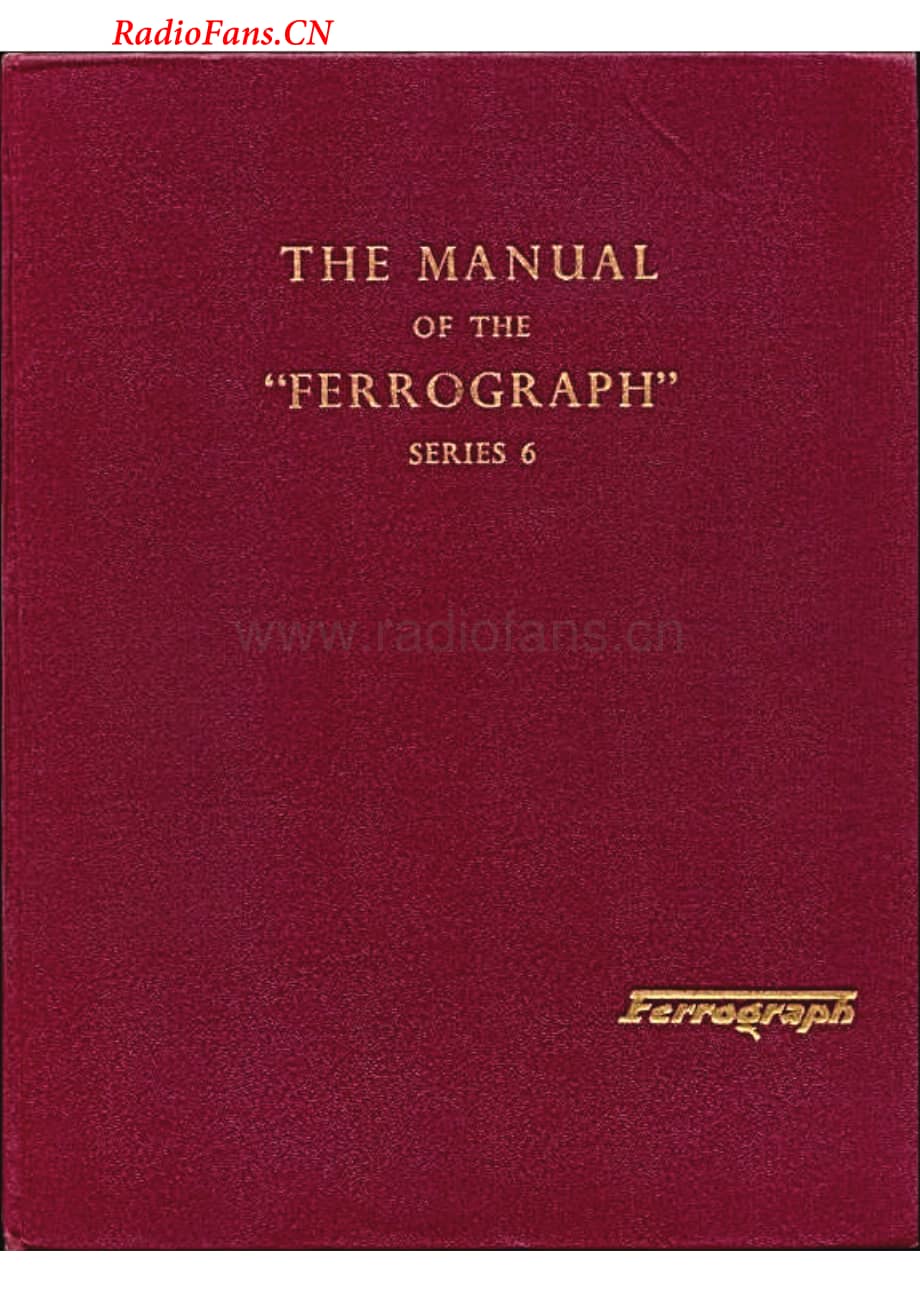 Ferguson-Ferrograph632H-tape-sm2维修电路图 手册.pdf_第1页
