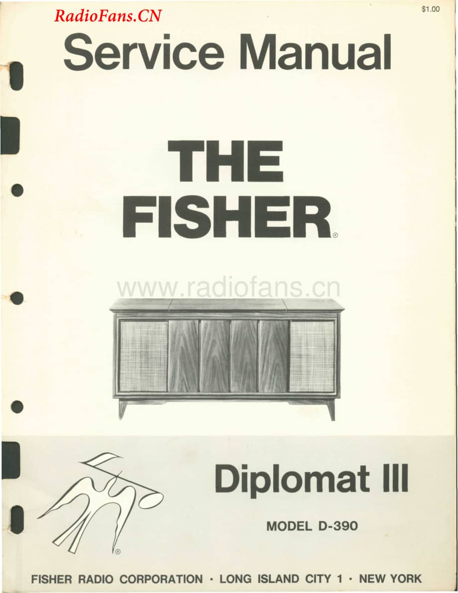 Fisher-DiplomatD390MK3-mc-sm维修电路图 手册.pdf_第1页