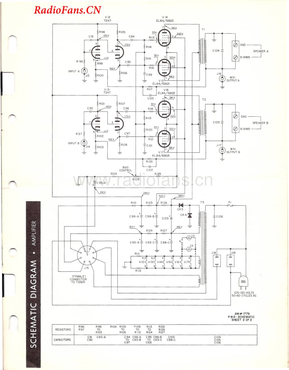 Fisher-E44MKIV-mc-sm维修电路图 手册.pdf_第3页