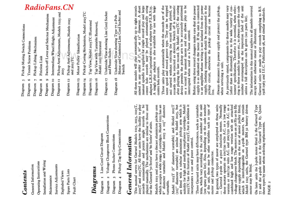 Garrard-1025T-tt-sm维修电路图 手册.pdf_第2页