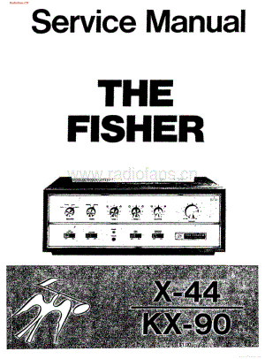 Fisher-KX90-int-sm维修电路图 手册.pdf