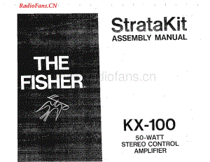 Fisher-KX100-int-sm维修电路图 手册.pdf