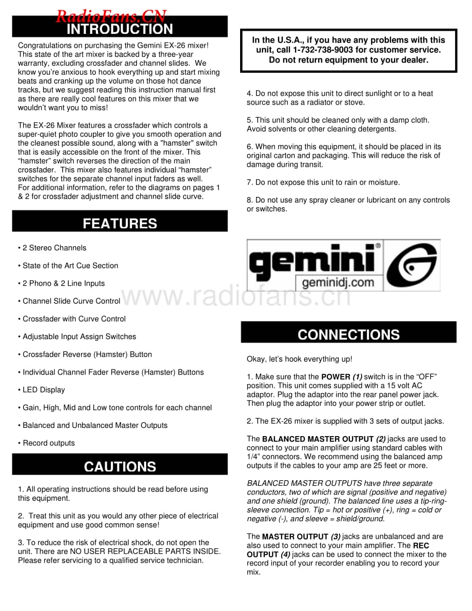 Gemini-EX26-mix-sm维修电路图 手册.pdf_第2页