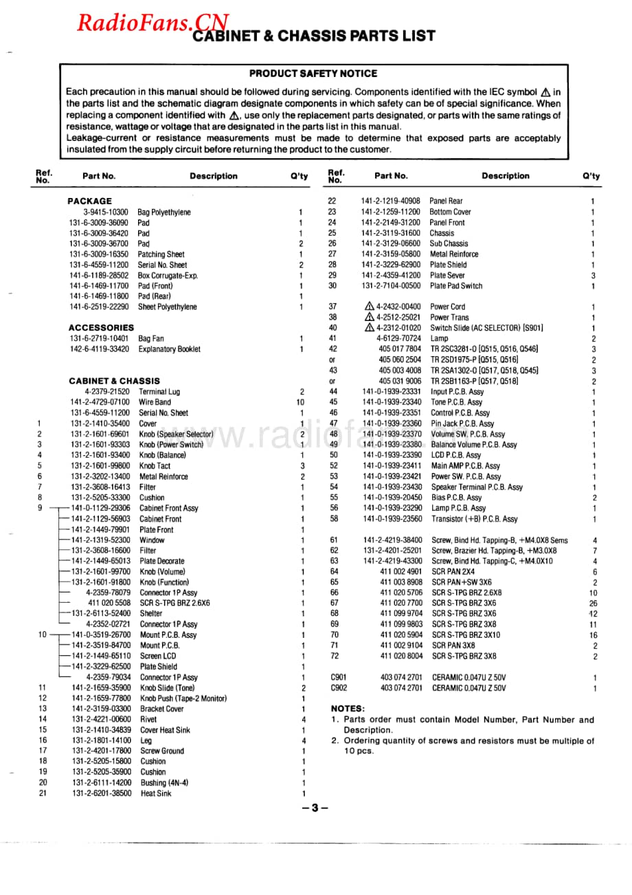 Fisher-CA873-int-sm维修电路图 手册.pdf_第3页