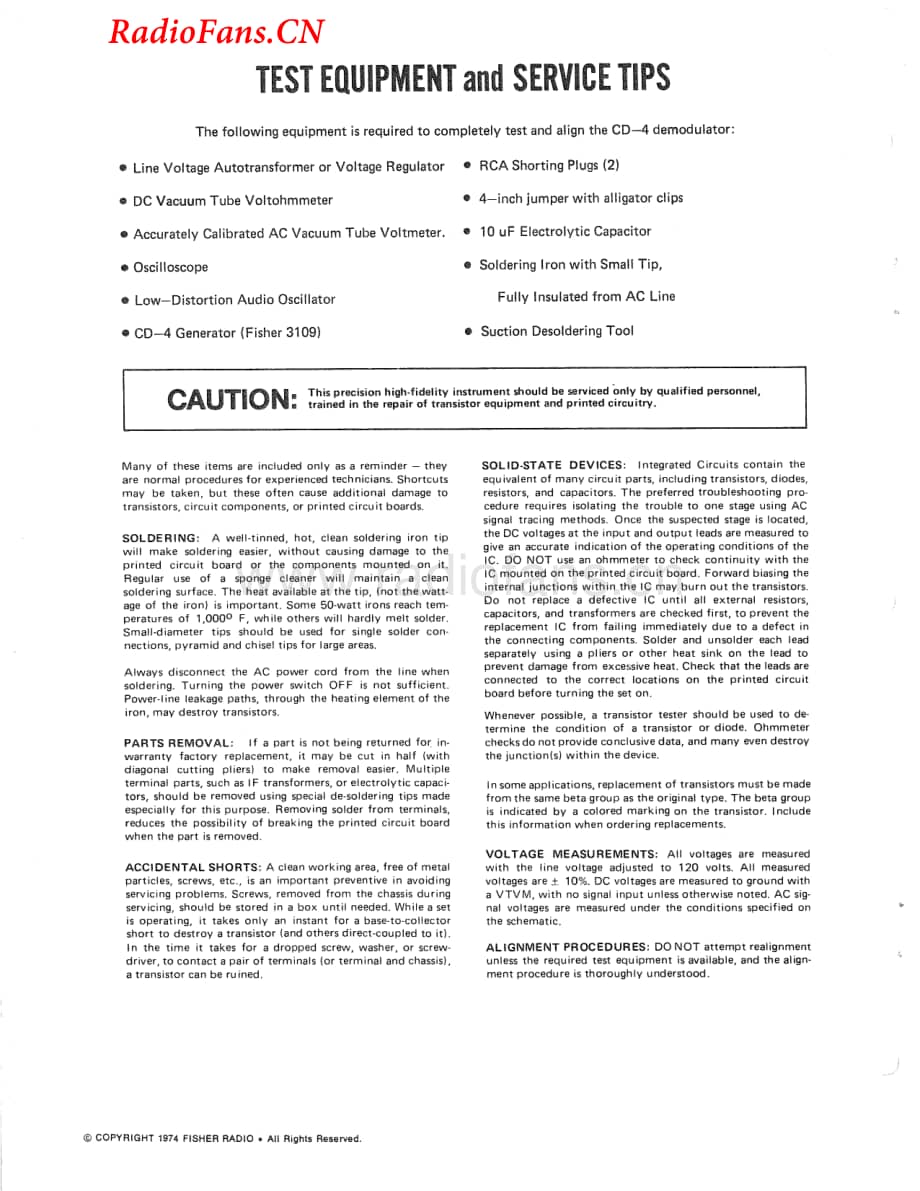 Fisher-CD4-dm-sm维修电路图 手册.pdf_第2页