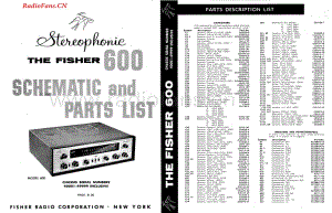 Fisher-600-rec-sm3维修电路图 手册.pdf