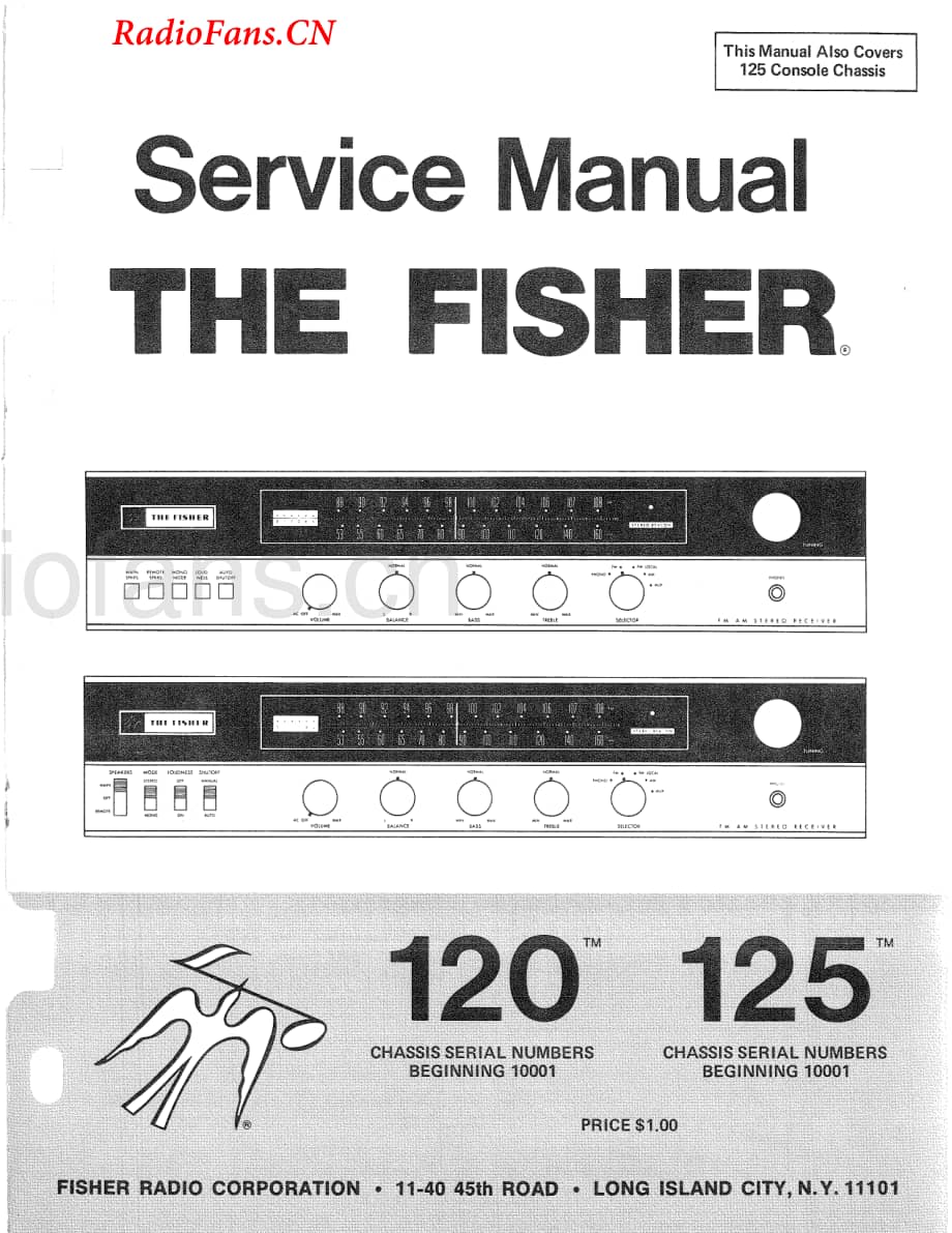 Fisher-125-tun-sm维修电路图 手册.pdf_第1页