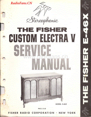 Fisher-CustomElectraE46X-mc-sm维修电路图 手册.pdf