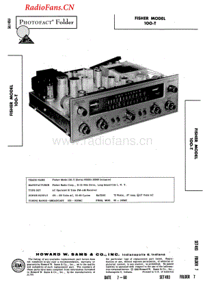 Fisher-100T-rec-sm(1)维修电路图 手册.pdf