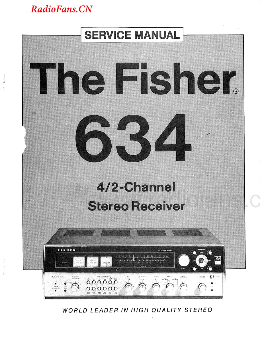 Fisher-634-rec-sm(1)维修电路图 手册.pdf_第1页