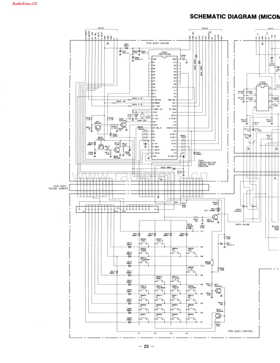 Fisher-RS560-rec-sch维修电路图 手册.pdf_第3页