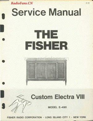 Fisher-CustomElectraE490-mc-sm维修电路图 手册.pdf