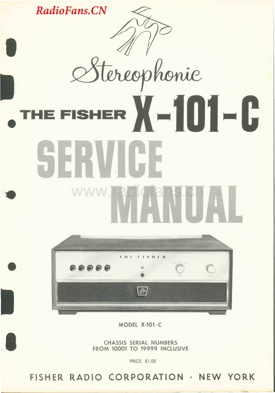 Fisher-X101-int-sm1维修电路图 手册.pdf_第1页