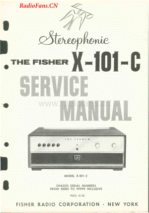 Fisher-X101-int-sm1维修电路图 手册.pdf