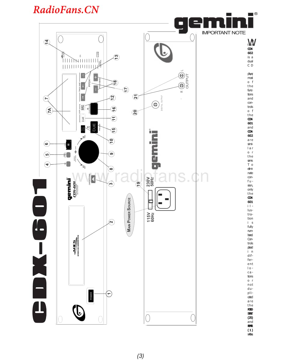 Gemini-CDX602-cd-sm维修电路图 手册.pdf_第3页