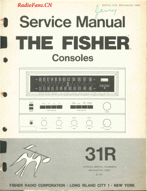 Fisher-31R-rec-sm维修电路图 手册.pdf