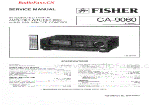 Fisher-CA9060-int-sm维修电路图 手册.pdf