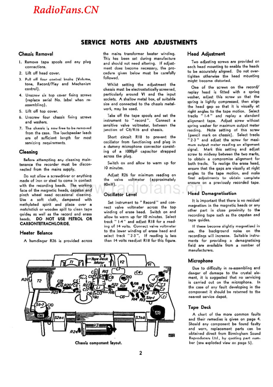 Ferguson-442TR-tape-sm维修电路图 手册.pdf_第2页