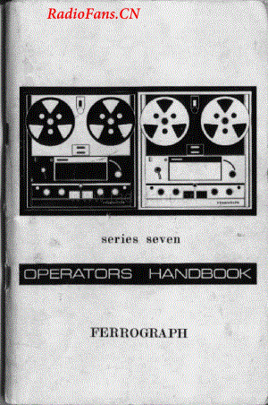 Ferguson-Ferrograph7MKII-tape-sm维修电路图 手册.pdf