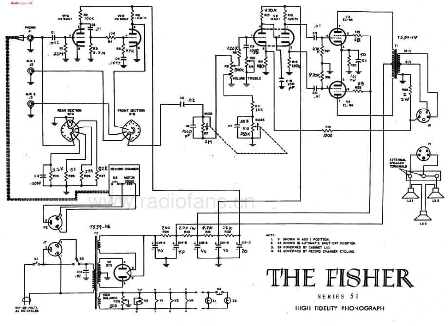 Fisher-51-rec-sch维修电路图 手册.pdf_第2页