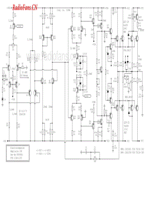 Electrocompaniet-Ampliwire100-pwr-sch维修电路图 手册.pdf