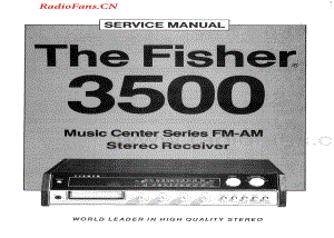 Fisher-3500-rec-sm(1)维修电路图 手册.pdf