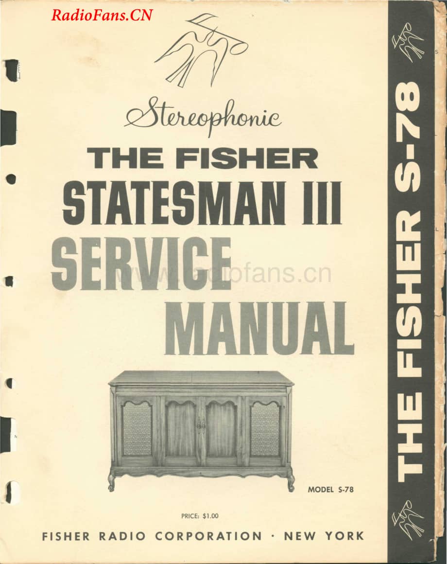 Fisher-StatesmanS78-mc-sm维修电路图 手册.pdf_第1页