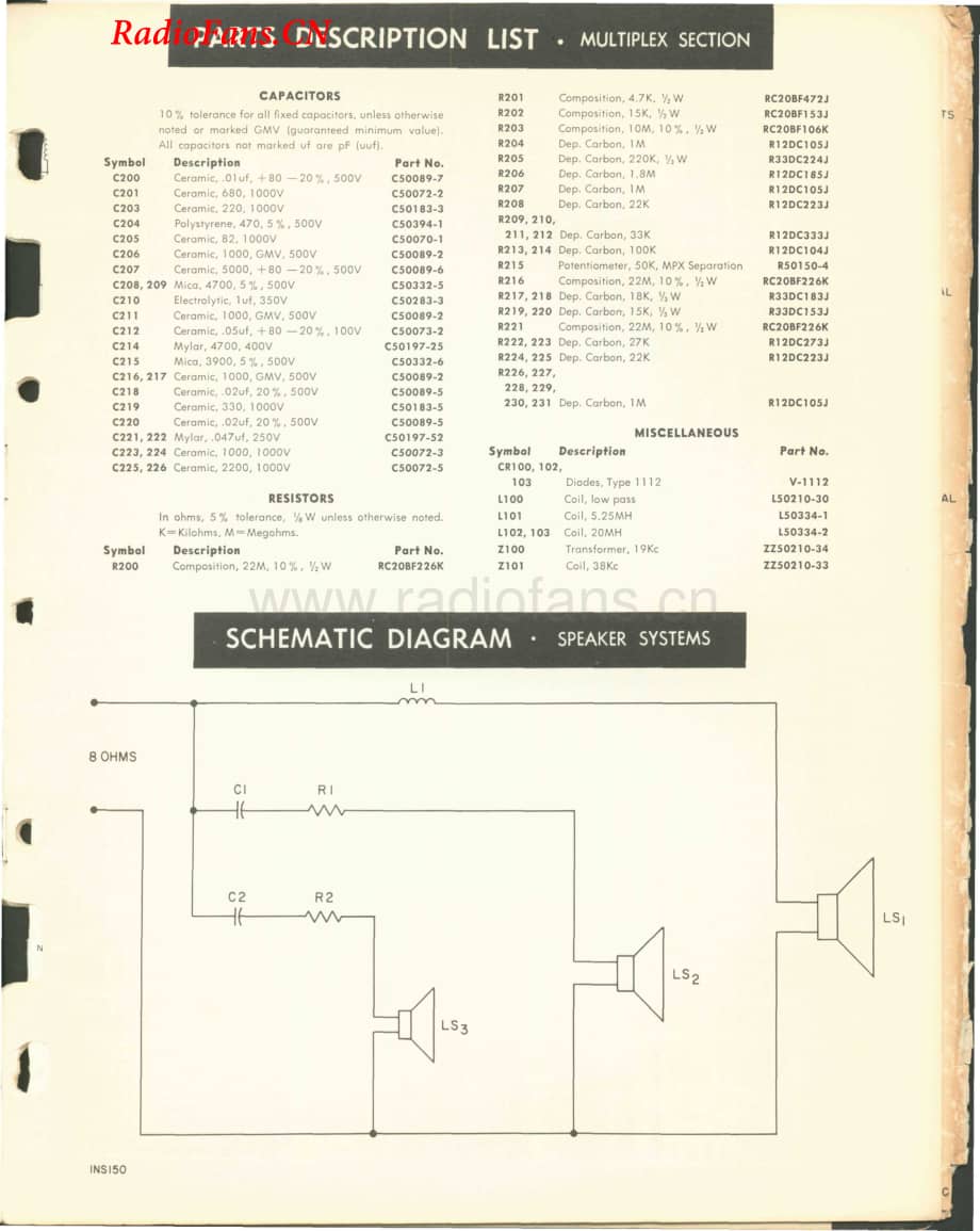 Fisher-StatesmanS78-mc-sm维修电路图 手册.pdf_第3页