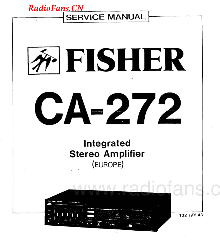 Fisher-CA272-int-sm维修电路图 手册.pdf_第1页