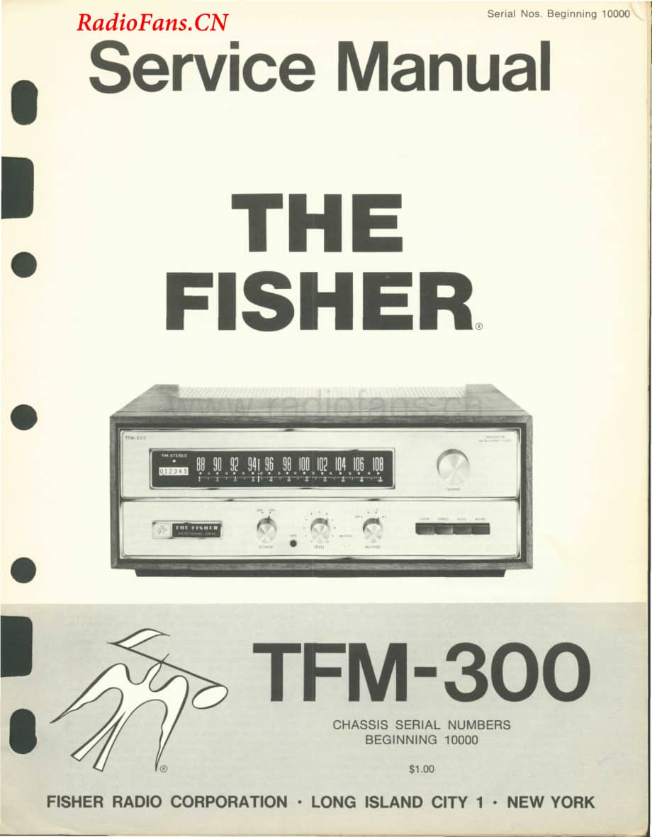 Fisher-TFM300-tun-sm维修电路图 手册.pdf_第1页