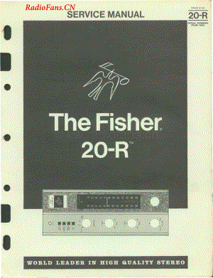 Fisher-20R-rec-sm维修电路图 手册.pdf