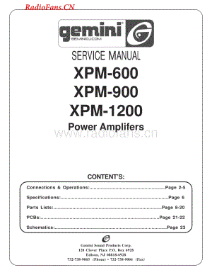 Gemini-XPM900-pwr-sm维修电路图 手册.pdf
