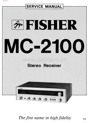 Fisher-MC2100-rec-sm维修电路图 手册.pdf