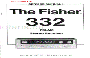Fisher-332-rec-sm(1)维修电路图 手册.pdf