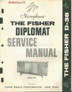 Fisher-DiplomatD38-mc-sm维修电路图 手册.pdf