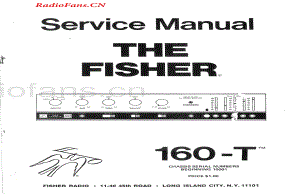 Fisher-160T-rec-sm(1)维修电路图 手册.pdf