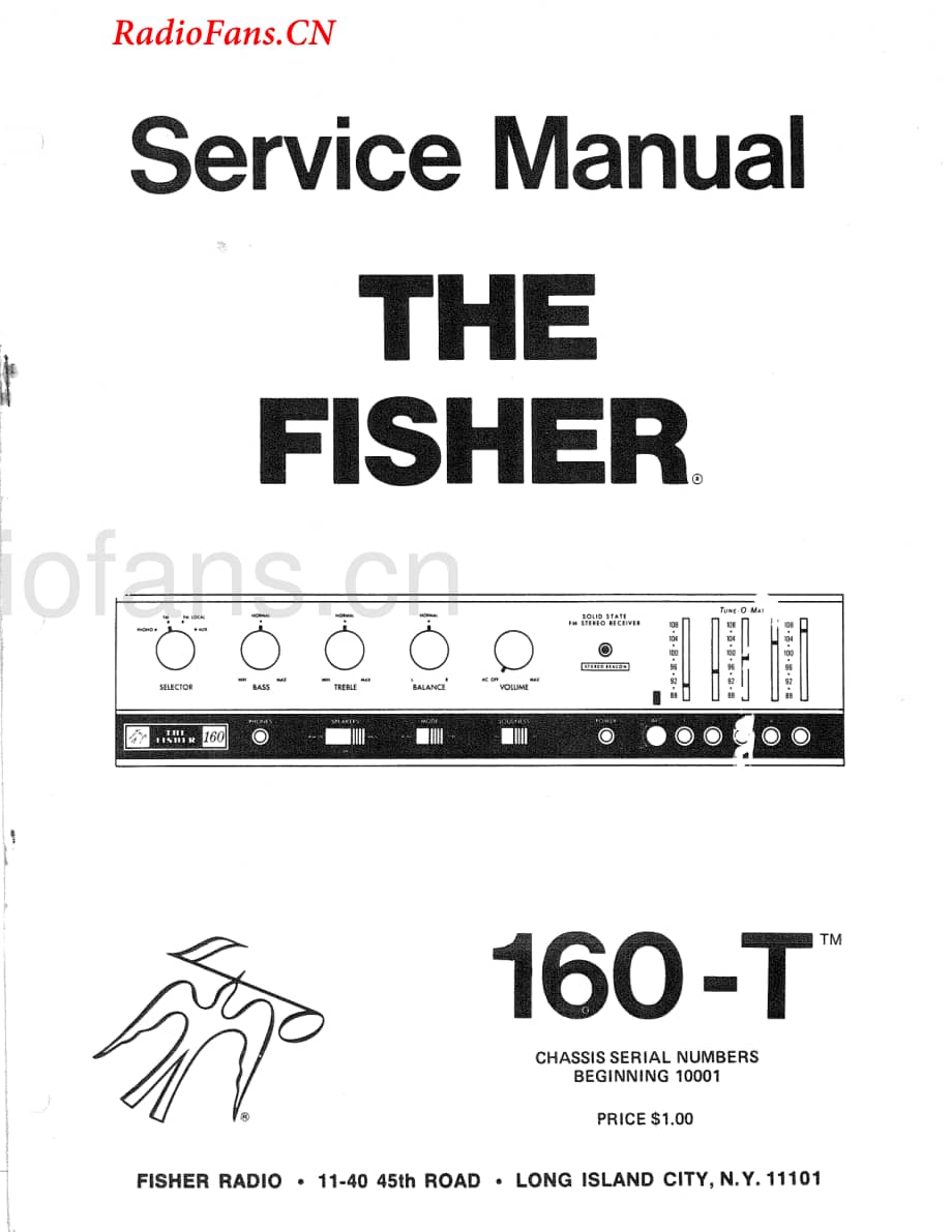 Fisher-160T-rec-sm(1)维修电路图 手册.pdf_第1页