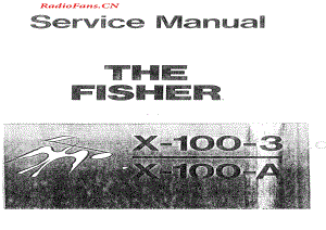Fisher-X100A-int-sm2维修电路图 手册.pdf