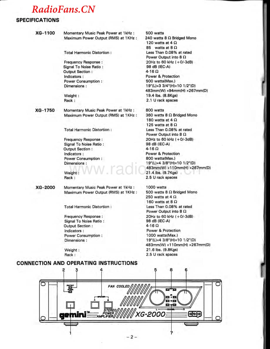 Gemini-XG2000-pwr-sm维修电路图 手册.pdf_第2页