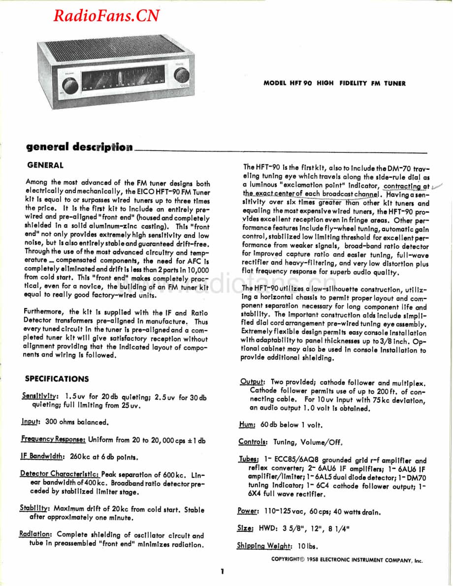 Eico-HFT90-tun-sm维修电路图 手册.pdf_第2页