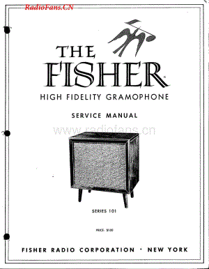 Fisher-Series101-rec-sm维修电路图 手册.pdf