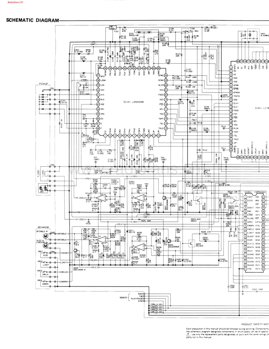 Fisher-ADM92-cd-sch维修电路图 手册.pdf_第2页