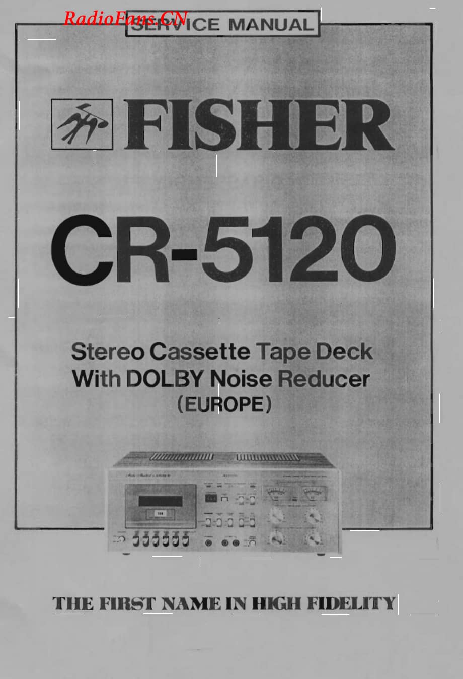 Fisher-CR5120-tape-sm维修电路图 手册.pdf_第1页
