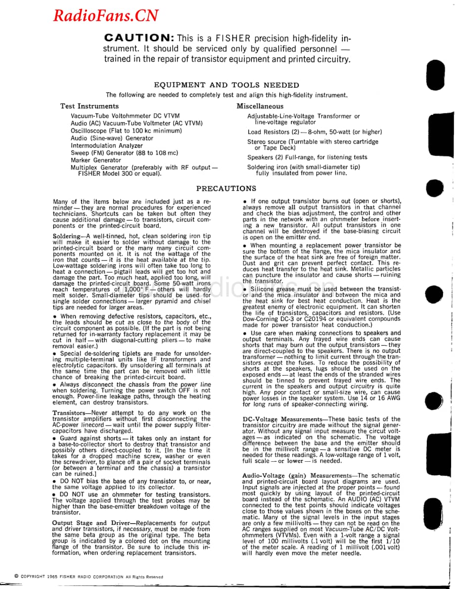 Fisher-690-mc-sm(1)维修电路图 手册.pdf_第2页
