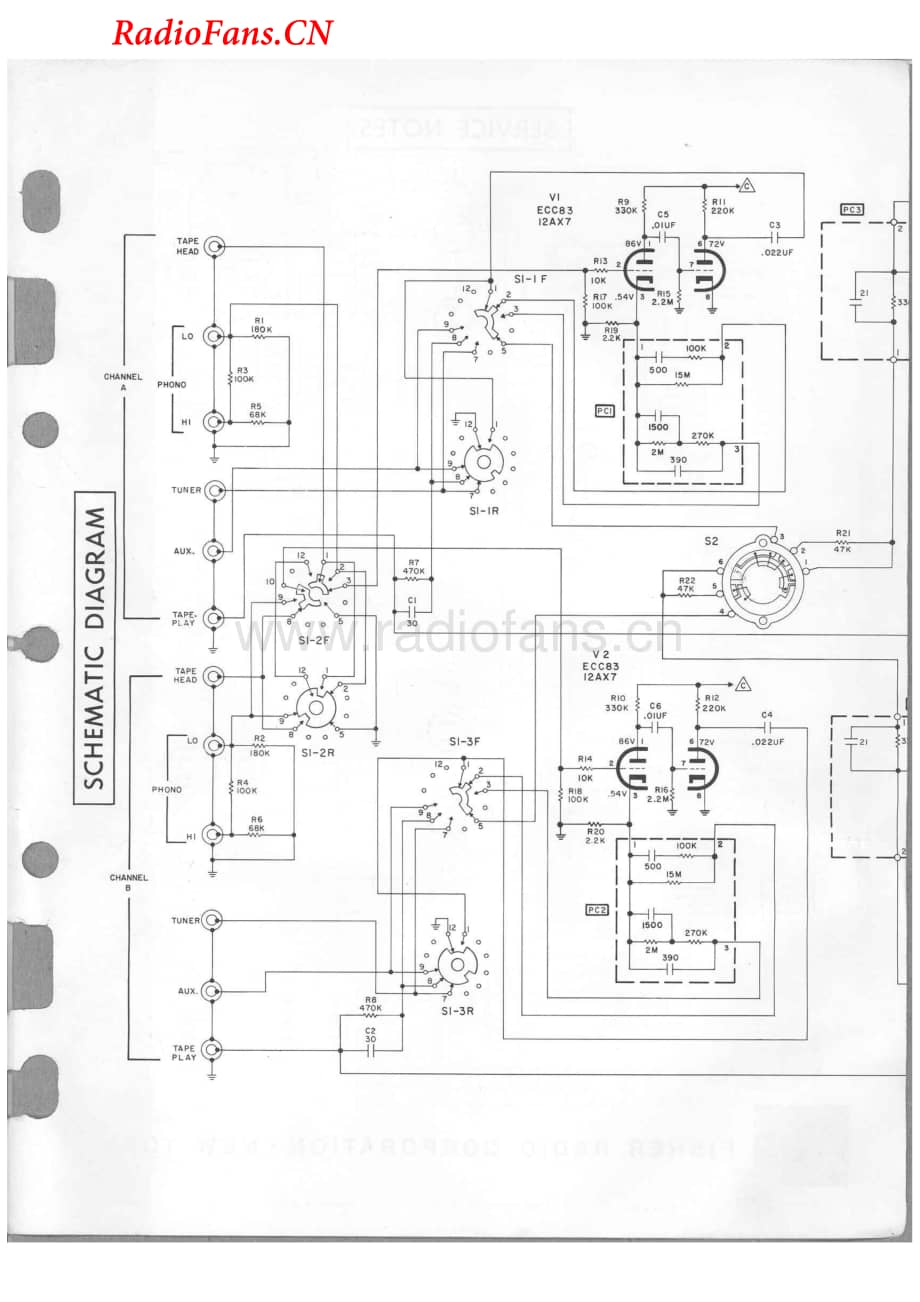 Fisher-X100C-int-sm维修电路图 手册.pdf_第3页
