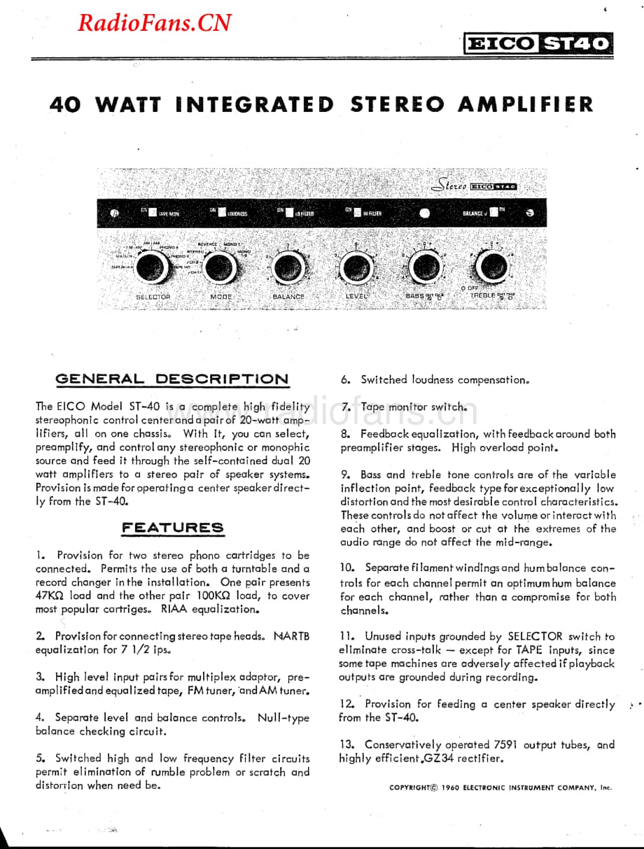 Eico-ST40-int-sm维修电路图 手册.pdf_第3页