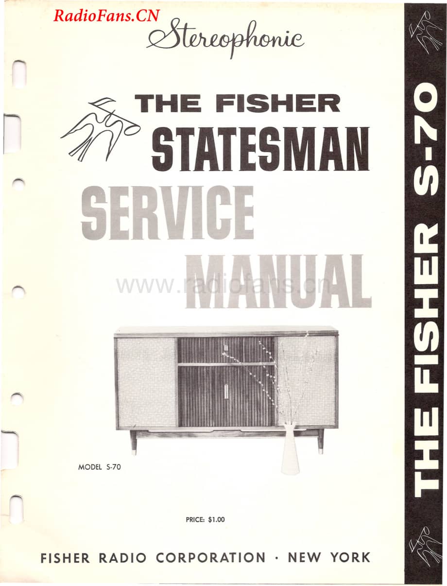 Fisher-StatesmanS70-mc-sm维修电路图 手册.pdf_第1页