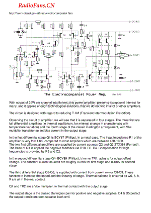 Electrocompanient-25W-pwr-sch维修电路图 手册.pdf
