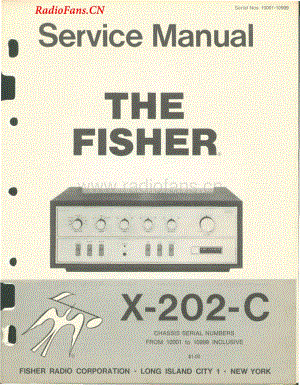 Fisher-X202C-int-sm维修电路图 手册.pdf
